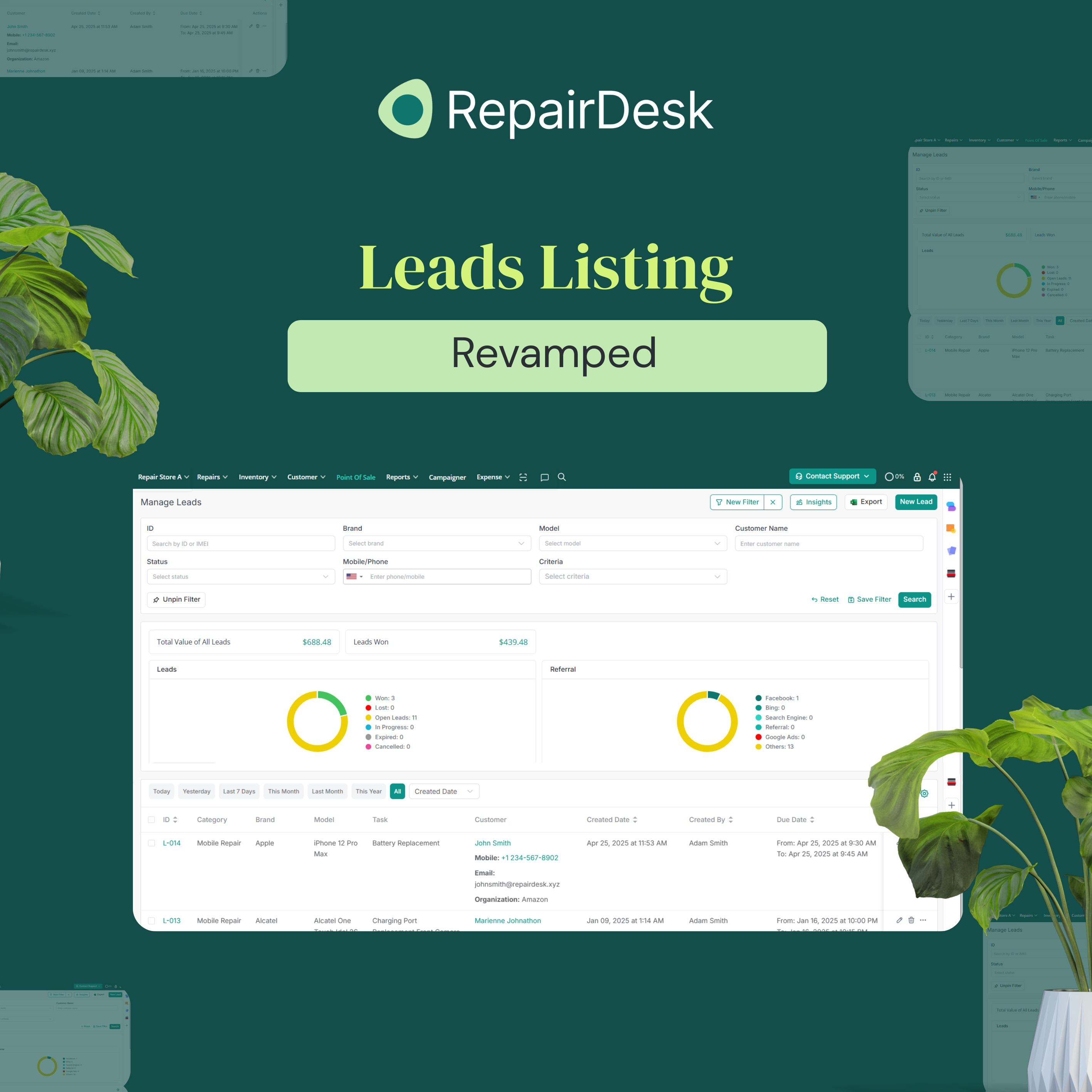 Leads Listing 