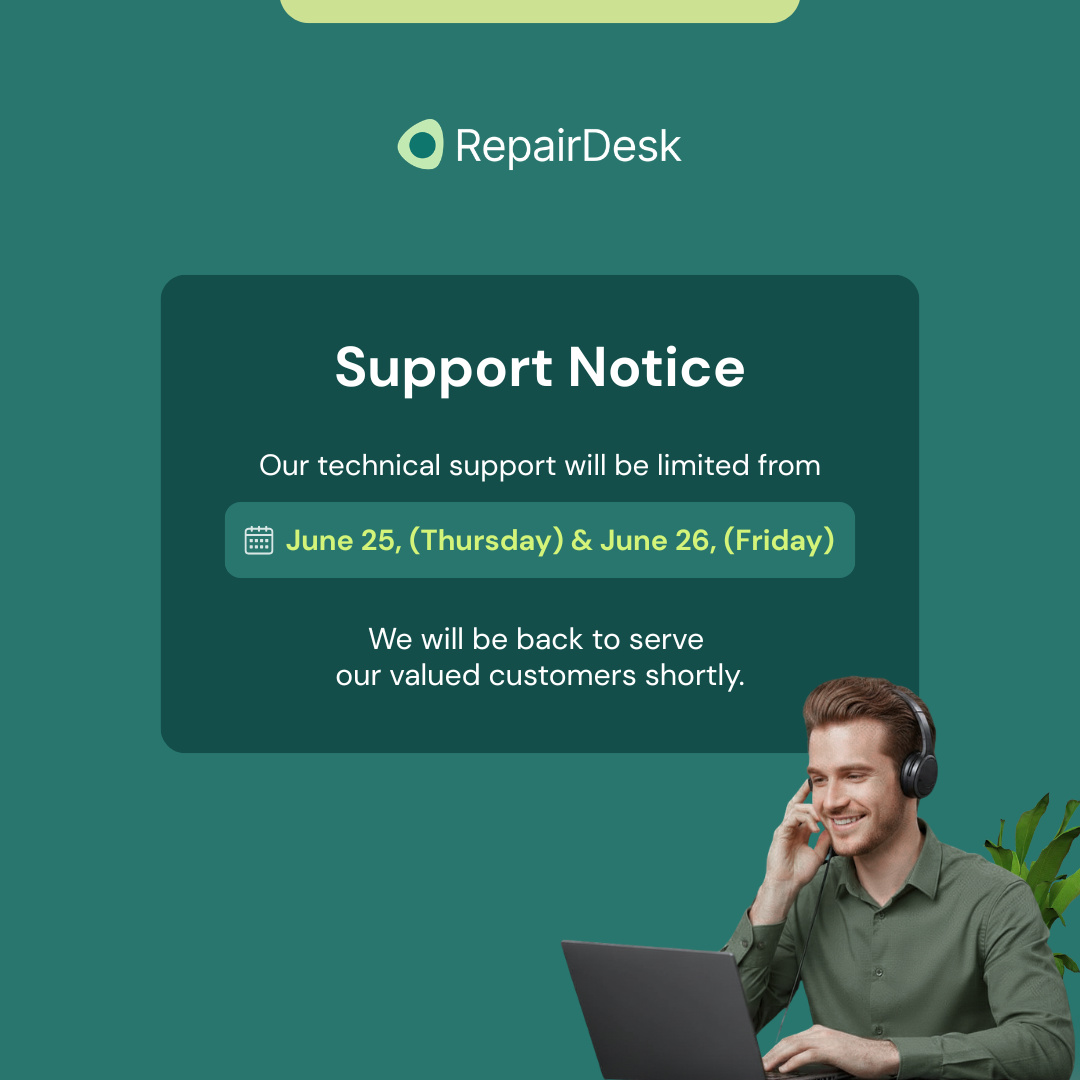 Support Notice (23 June )